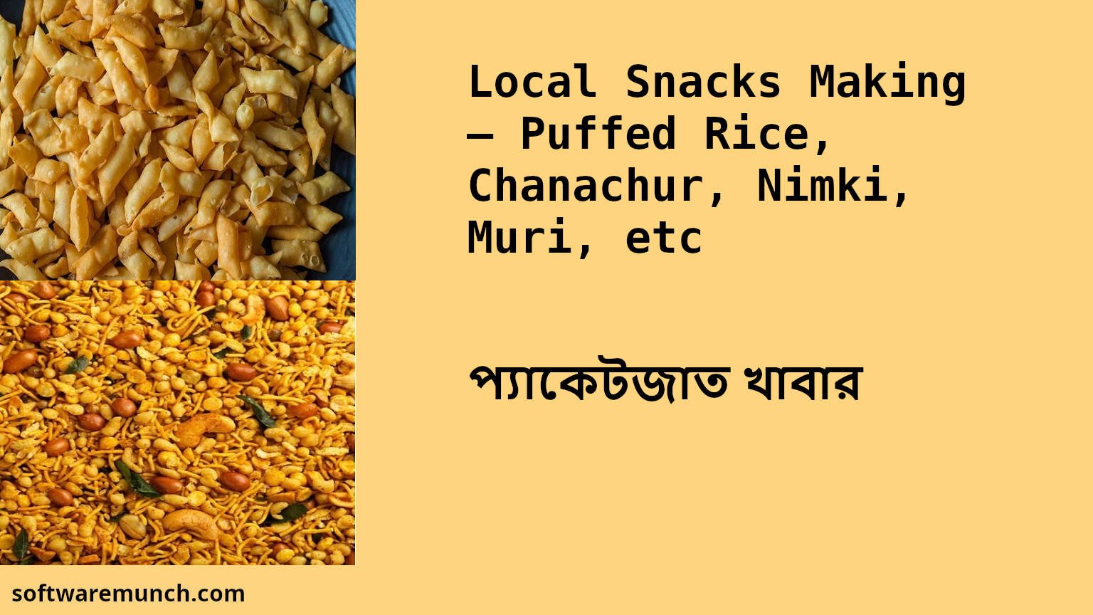 local snacks making